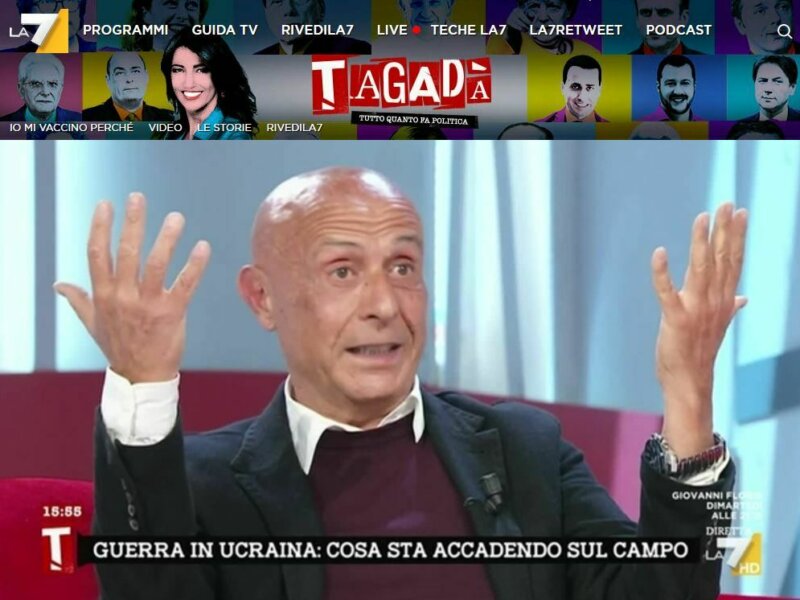 La7 Tagadà (08/03/2022) - Intervento di Marco Minniti