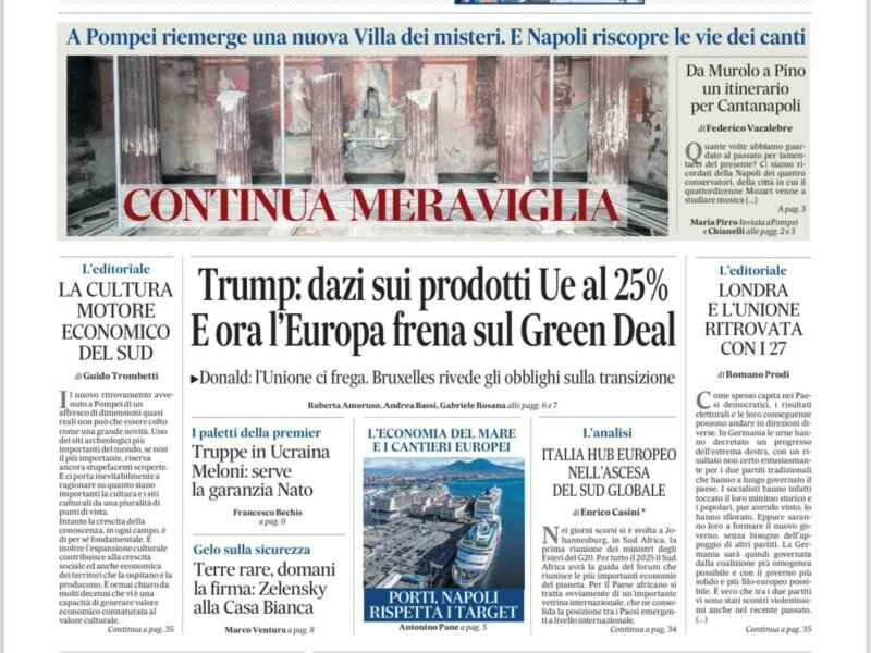 Italia hub europeo nell'ascesa del Sud Globale